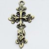 Pendant, Zinc Alloy Jewelry Findings, 25x47mm, Sold by Bag  