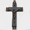 Pendant, Zinc Alloy Jewelry Findings, Cross, 27x47mm, Sold by Bag  