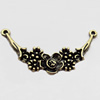 Pendant, Zinc Alloy Jewelry Findings, 58x29mm, Sold by Bag  