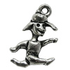 Pendant/Charm Zinc Alloy Jewelry Findings Lead-free, Animal 15x21mm Hole:2mm, Sold by Bag