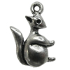 Pendant/Charm Zinc Alloy Jewelry Findings Lead-free, Animal 16x21mm Hole:2mm, Sold by Bag