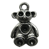Pendant Setting Zinc Alloy Jewelry Findings Lead-free, Animal 15x22mm Hole:3mm, Sold by Bag