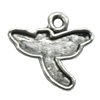 Pendant/Charm Zinc Alloy Jewelry Findings Lead-free, 16x14mm Hole:1mm, Sold by Bag