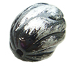 Painted (spray-paint ) Acrylic Beads, Oval, 20x12mm, Hole:Approx 2mm, Sold by Bag