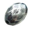 Painted (spray-paint ) Acrylic Beads, Oval, 23x15mm, Hole:Approx 2mm, Sold by Bag