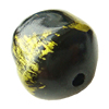 Painted (spray-paint ) Acrylic Beads, 11x12mm, Hole:Approx 2mm, Sold by Bag