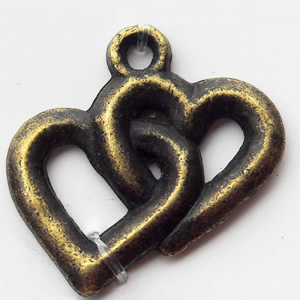 Pendant, Zinc Alloy Jewelry Findings, 18x18mm, Sold by Bag  