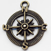 Pendant, Zinc Alloy Jewelry Findings, 25x30mm, Sold by Bag  