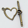 Clasps Zinc Alloy Jewelry Findings Lead-free, Loop:14x15mm Bar:4x28mm, Sold by KG  