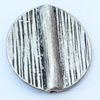 Beads, Zinc Alloy Jewelry Findings, 22x23mm, Sold by Bag