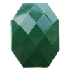 Solid Acrylic Beads, Faceted Polygon 32x25mm Hole:2mm, Sold by Bag