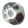 Painted (spray-paint ) Acrylic Beads,Faceted Round, 18x18mm, Hole:Approx 3mm, Sold by Bag