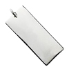 Lead-free Zinc Alloy Tag Pendant/Charm, Rectangle, Approx 20mm long, 7mm wide, Sold by PC 