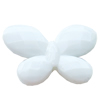 Solid Acrylic Beads, Butterfly 30x22x5mm Hole:2mm, Sold by Bag
