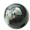 Painted (spray-paint ) Acrylic Beads, Round, 14mm, Hole:Approx 2mm, Sold by Bag