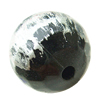 Painted (spray-paint ) Acrylic Beads,Faceted Round, 14mm, Hole:Approx 2mm, Sold by Bag