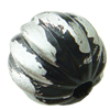 Painted (spray-paint ) Acrylic Beads, Round, 10mm, Hole:Approx 2mm, Sold by Bag