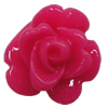 Resin Cabochons, NO Hole Headwear & Costume Accessory, Flower, About 8mm in diameter, Sold by Bag