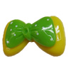 Resin Cabochons,No Hole Headwear & Costume Accessory, Bowknot, The other side is Flat 34x20mm,Sold by Bag