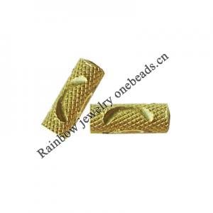 Brass Tubes, Pb-free, 9x3mm, Sold by Bag