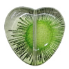 Spray-Painted Acrylic Beads, Heart 29x29mm Hole:2mm, Sold by Bag