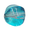 Spray-Painted Acrylic Beads, 12mm Hole:2.5mm, Sold by Bag