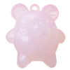 Imitate Jade Acrylic Pendant, Bear, 38x42mm, Hole: Approx 3mm，Sold by Bag 