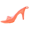 Imitate Jade Acrylic Pendant, High-heel Shoes, 70x24mmmm, Hole: Approx 3mm，Sold by Bag 