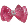 Resin Cabochons, No Hole Headwear & Costume Accessory, Bowknot, The other side is Flat 33x20mm, Sold by Bag