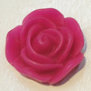 Resin Cabochons, NO Hole Headwear & Costume Accessory, Flower, About 19mm in diameter, Sold by Bag