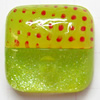 Resin Cabochons, No Hole Headwear & Costume Accessory, Square, The other side is Flat 18mm, Sold by Bag