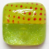 Resin Cabochons, No Hole Headwear & Costume Accessory, Square, The other side is Flat 18mm, Sold by Bag