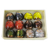 Lampwork Glass Rings Mix Color, Ring size:17-19mm, Sold by Box