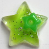 Resin Cabochons, No Hole Headwear & Costume Accessory, Star, The other side is Flat 12x12mm, Sold by Bag