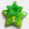 Resin Cabochons, No Hole Headwear & Costume Accessory, Star, The other side is Flat 12x12mm, Sold by Bag