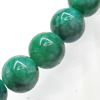 Natural Gemstone Beads, Round 4mm Hole:About 1-1.5mm, Sold per 16-inch Strand