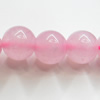 Natural Gemstone Beads, Round 8mm Hole:About 1-1.5mm, Sold per 16-inch Strand