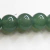 Natural Gemstone Beads, Round 4mm Hole:About 1-1.5mm, Sold per 16-inch Strand