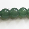 Natural Gemstone Beads, Round 6mm Hole:About 1-1.5mm, Sold per 16-inch Strand