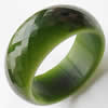 Cats Eye Bracelet, Faceted Donut, Width:28mm, Girth:Approx 62mm, Inner Diameter:7.7 Inch, Sold by PC