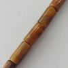 Gemstone Beads Strands, Tiger Eye Column 13x4mm Hole:1mm, Sold per 16-inch strand