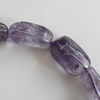 Bead,Amethyst(natural), 16x10mm Hole:1mm, Sold per 16-inch strand