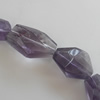 Bead,Amethyst(natural), Nugget 22x16mm Hole:1.5mm, Sold per 16-inch strand