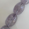 Bead,Amethyst(natural), Faceted Oval 19x14mm Hole:1.5mm, Sold per 16-inch strand