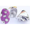 Acrylic Finger Ring, mixed color & size, Oval, 8-10.5#, 26x41x10mm, Hole:Approx 18-20mm, Sold by Bag