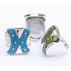 Acrylic Finger Ring, mixed color & size, Square, 8-10.5#, 27x27x10mm, Hole:Approx 18-20mm, Sold by Bag