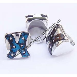 Acrylic Finger Ring, mixed color & size, Square, 8-10.5#, 27x27x10mm, Hole:Approx 18-20mm, Sold by Bag