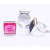 Acrylic Finger Ring, mixed color & size, Square, 8-10.5#, 20x20x10mm, Hole:Approx 18-20mm, Sold by Bag