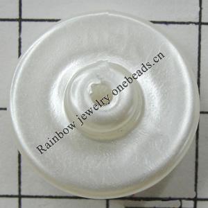 Imitation Pearl Acrylic beads, Round, 20mm, Hole:2mm, Sold by Bag