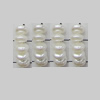 Imitation Pearl Acrylic beads, Flat Round, 6mm, Hole:1.5mm, Sold by Bag